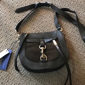 Rebecca Minkoff Dog Clip Olive Saddle Bag